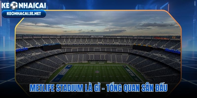 MetLife Stadium công trình thể thao đa năng 82.500 chỗ ngồi